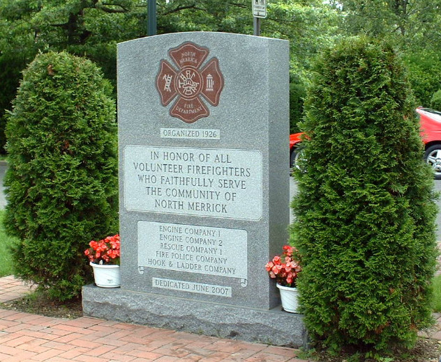 North Merrick Fire Department Monument